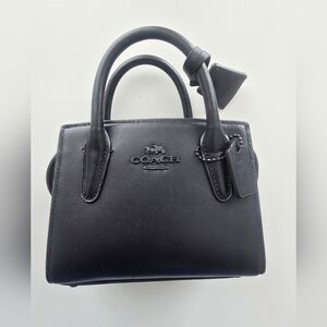 Coach Black Satchel Bag